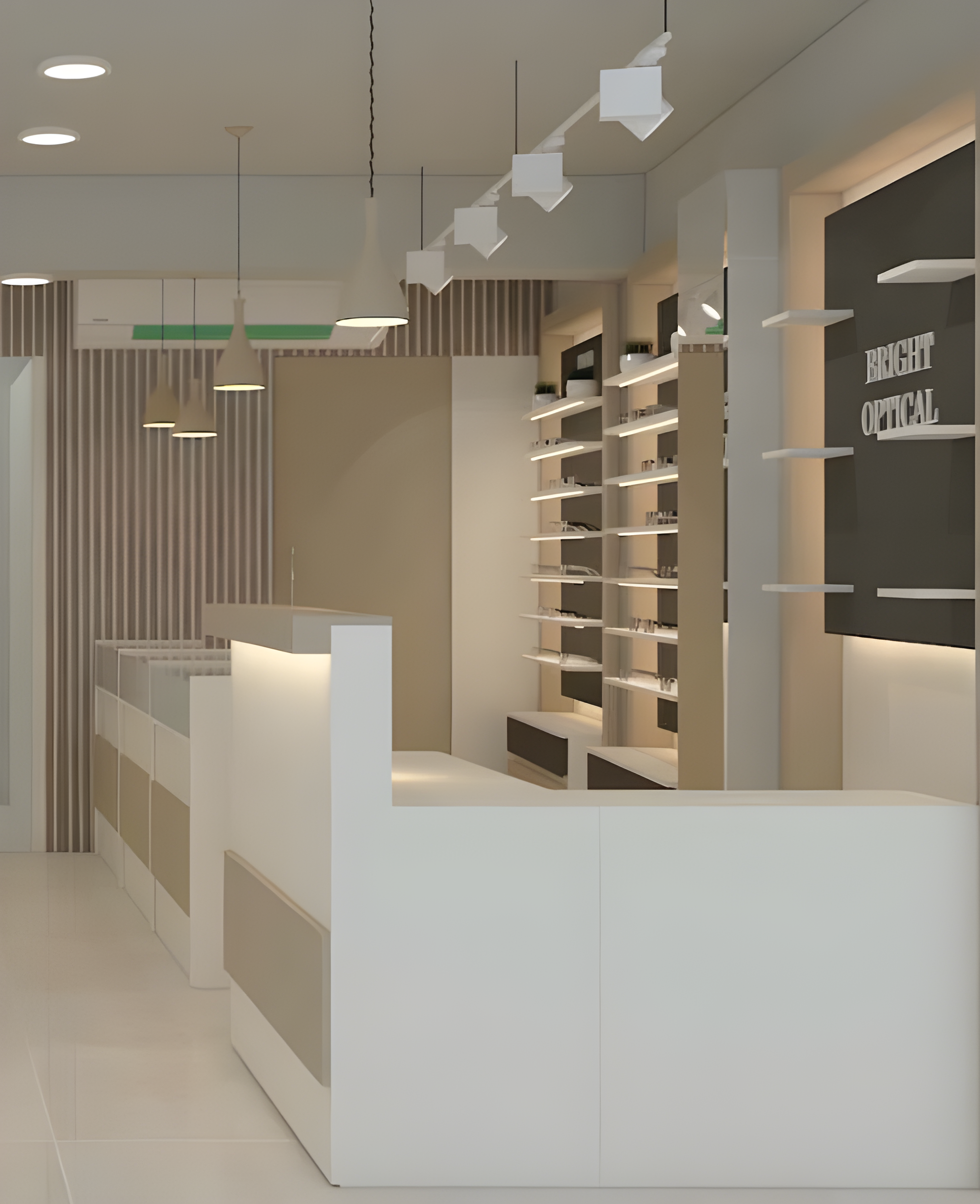 Eyewear Showroom Designing